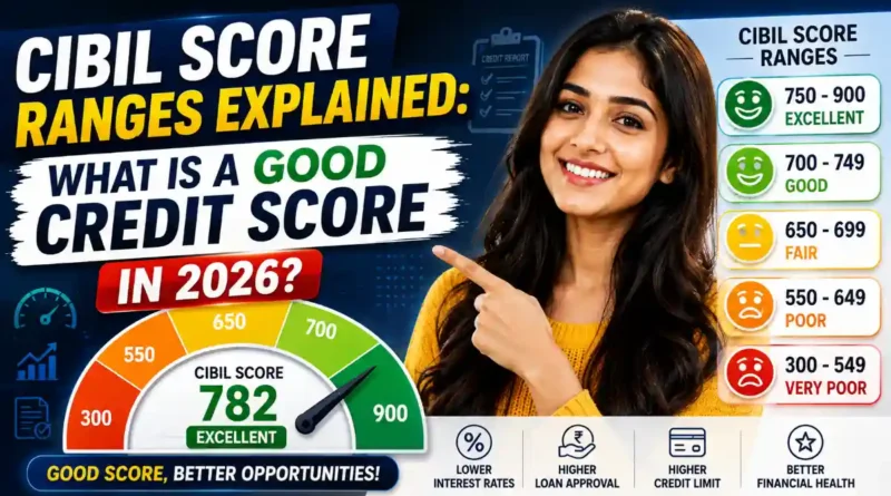 CIBIL Score Ranges Explained: What Is a Good Credit Score in 2026?